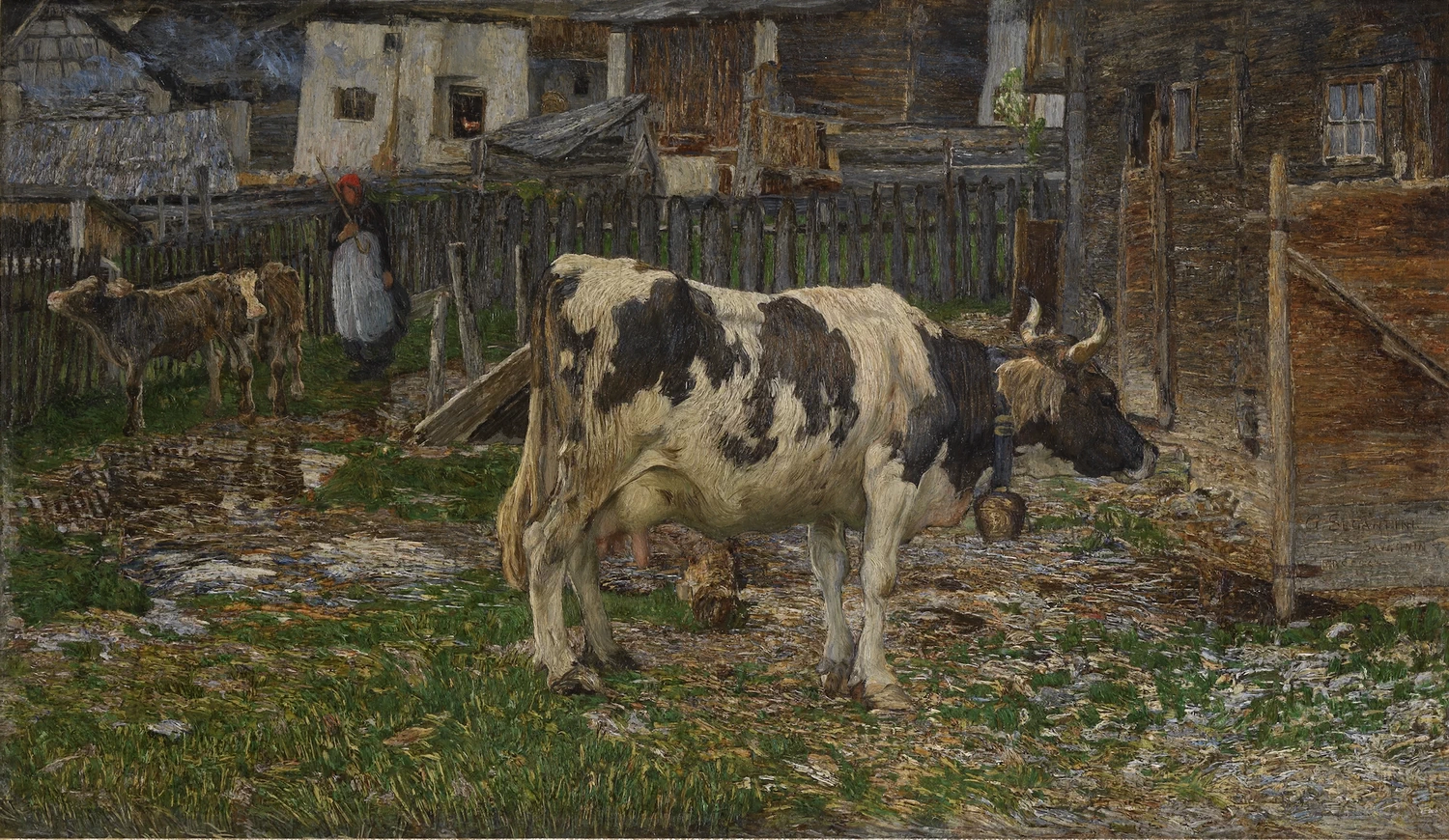 Vacca bagnata, 1889 - Stiftung Im Grüene, Rüschlikon